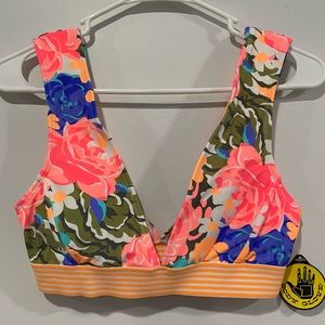 Body Glove • Floral Mango Rumor Bikini Top